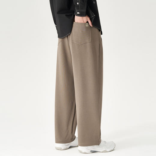 【2色可选】gxgjeans男装休闲裤秋季宽松直筒长裤 商品图3