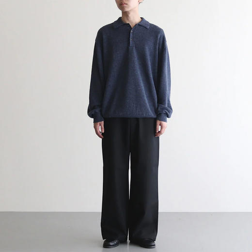 Markaware WIDE CARPENTER PANTS II 有机羊毛宽松锥形长裤 商品图1
