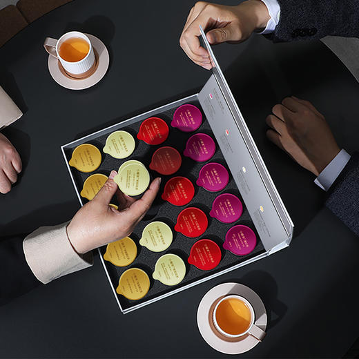 [商务礼]小罐茶 银罐拼装版 20罐装 （滇红、大红袍、 茉莉花茶、金骏眉红茶）一盒尊享 顺丰包邮【现货】 商品图11