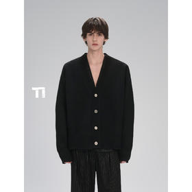 启世录TIWILLTANG“雾隼尘隐”拥抱隙针织开衫