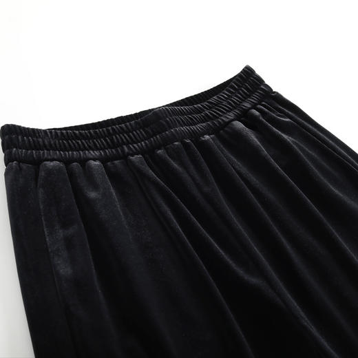 MYX小个子休闲九分裤垂感修身直筒裤2025年秋季新款显瘦洋气阔腿裤 商品图3