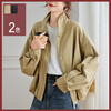 馥迦复古宽松休闲工装夹克外套 商品缩略图0