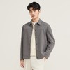 【华夫格提花茄克】柒牌夹克男士秋冬新款商务休闲男装翻领外套129K70710 商品缩略图1