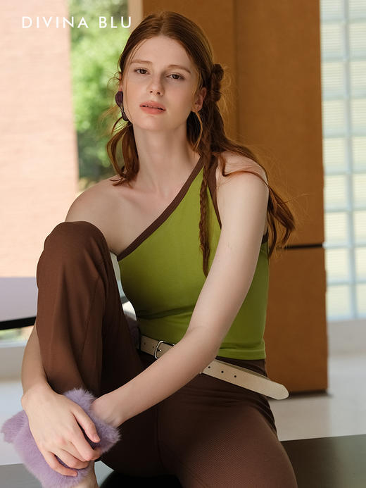 DIVINA BLU 丹麦系列 迪唯纳斜肩背心S112 商品图4