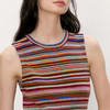 东黎 • 我不被驯化 里希特条纹 山羊绒女士秋季彩条背心 5364 商品缩略图5