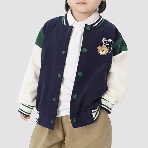 裁缝学苑TQ175男童棒球服外套纸样儿童童装开衫上衣服装打板 商品图2