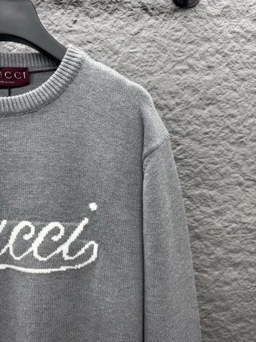 TY346-GUCCI 古驰 撞色提花logo长袖毛衣（PG*MM） 商品图9