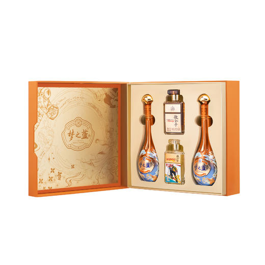 2025梦之蓝幸福美满礼盒  40.8度260mLx2瓶 商品图1