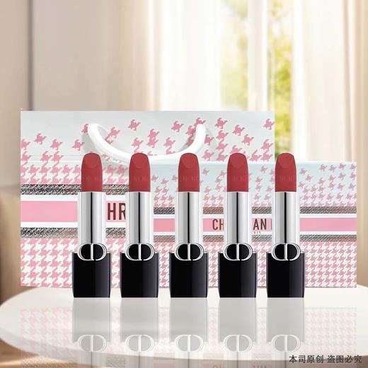 【全球购】【送礼袋】迪奥口红小样五件套1.5g*5 丝绒999丝绒888丝绒840丝绒720丝绒777 商品图4