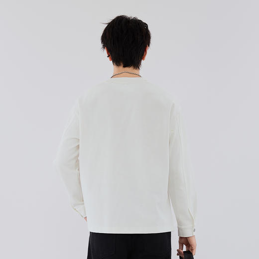 【新品上新】HX 秋季圆领长袖T恤Z102530004101/02 商品图6