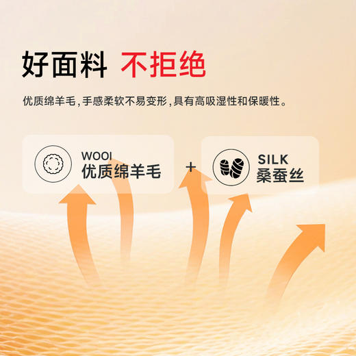 【绵羊毛桑蚕丝】【DPS】大依优型大码男装长袖T恤POLO衫翻领打底衫绵羊毛桑蚕丝商务长袖休闲POLO衫弹力300斤 商品图2