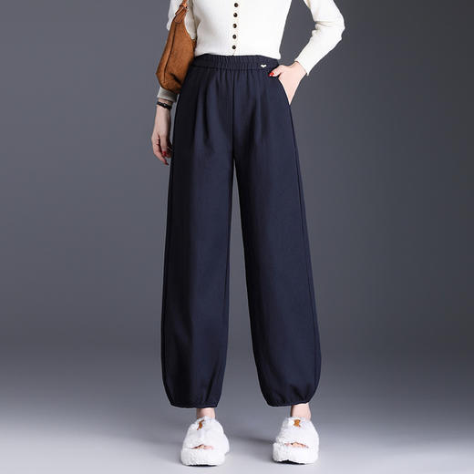 MYX时尚休闲灯笼裤小个子洋气九分裤2025年秋季新款遮胯减龄束脚裤女 商品图0