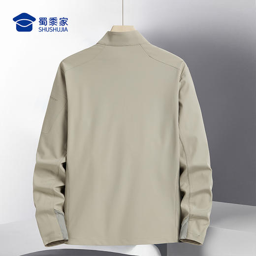 【实付满399送保温杯】【休闲舒适弹力立领夹克】户外通勤夹克外套休闲防风长袖上衣JT517 商品图3