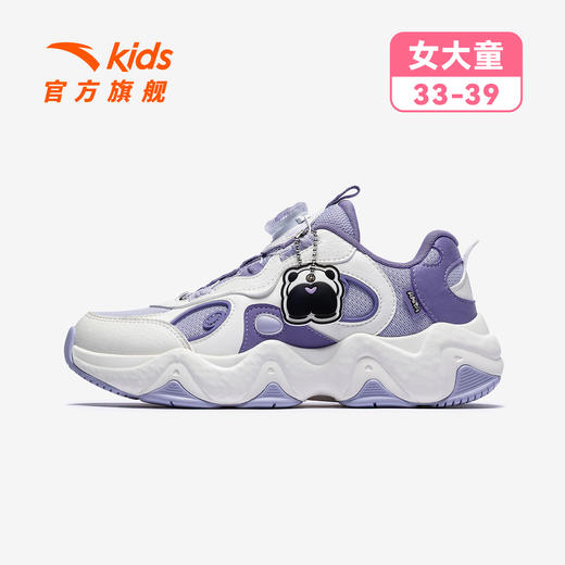 墩墩鞋丨安踏儿童运动鞋女童鞋25冬新款犟弹厚底复古老爹鞋女跑鞋322548803 商品图3
