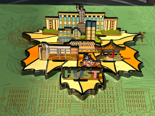 2023新款梧桐叶校景金属摆件 商品图4