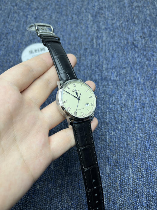 格拉苏蒂原创议员系列 大日历窗口 原装开模 正装男士腕表 商品图2