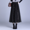 MYX百褶网纱大摆裙垂坠感休闲半身裙2025年秋季新款时尚高腰A字裙 商品缩略图2