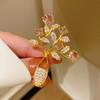 花瓶花束复古高档胸针气质西装胸花别针扣 商品缩略图1