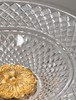 独角鹿西洋古董19世纪法国出品帝政风格天鹅造型铜鎏金精雕装饰菱格纹切割水晶果樽 商品缩略图3