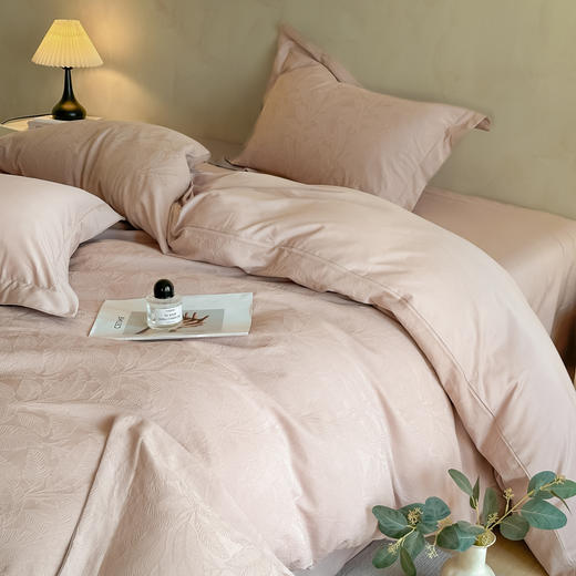 自然醒轻奢高支浮雕立体提花单件被套HS 商品图11