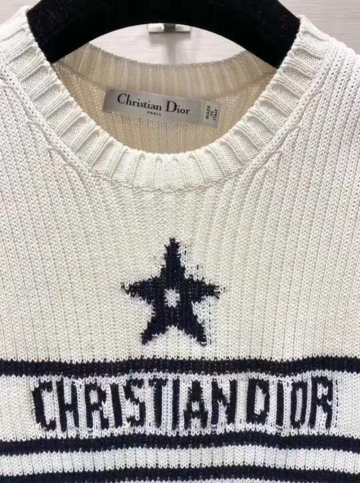 TY355-Dior 迪奥无袖针织背心 白色（PG*MM） 商品图7