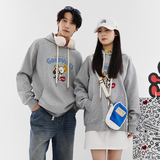 【新品上新】HX 秋季带帽卫衣C106530032101联名款 商品图0