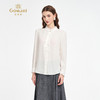 乔万尼2025秋季新品宫廷风领结白衬衫ED3C218 商品缩略图2