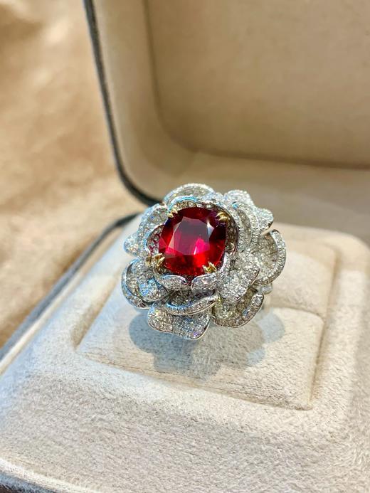 5ct红宝石戒指 商品图2