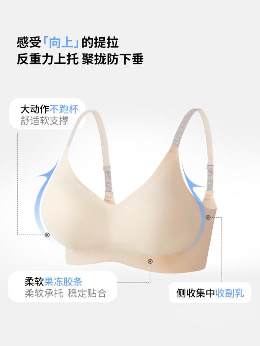 【觉袈10A抑菌空气感细闪内衣】 商品图3