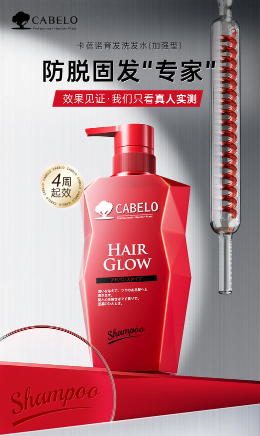 胖东来/屈臣氏同款防脱卡蓓诺加强型育发洗发水 商品图4