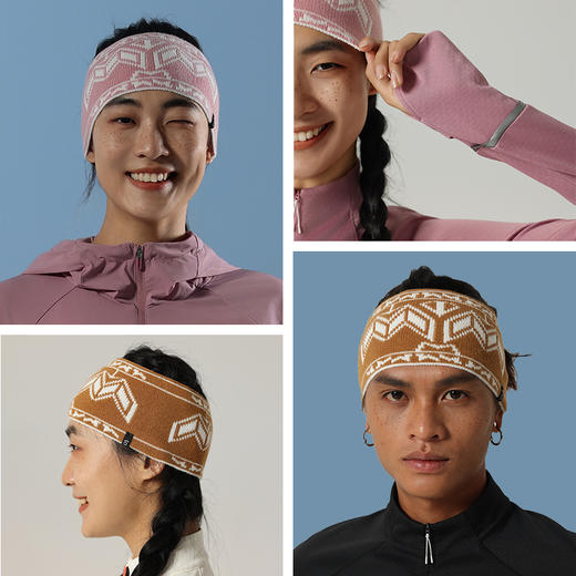 原创单品 ｜马孔多秋冬甲骨壳跑步发带 冬训护头护耳 耐汗 耐干 耐磨 耐皂洗 锁甲纹 战斗魂 从戎无畏 商品图3