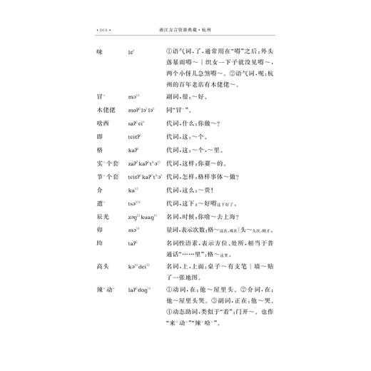 浙江方言资源典藏·杭州/中国语言资源保护工程/王文胜/陈瑜 著/浙江大学出版社 商品图4