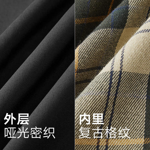 gxg.jeans男装 黑色拼接灯芯绒领工装宽松夹克外套男士 25秋热卖 商品图3