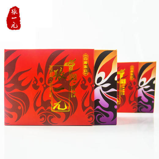 张一元红脸谱礼盒茉莉花茶50g*2盒 商品图3