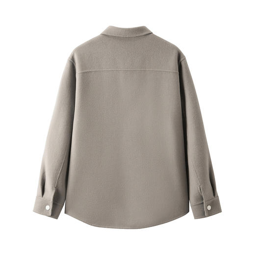 gxg.jeans男装 多色口袋设计通勤休闲宽松翻领短大衣外套男士 商品图1