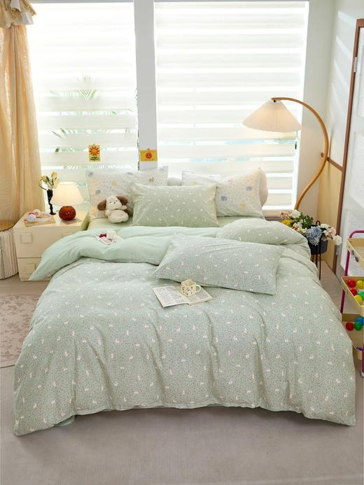 特价福利！九色齐发  沐本西川全棉印花四件套 商品图5