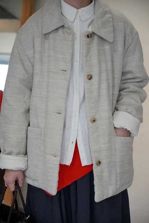 elsa esturgie2色ORIGINE羊毛棉服外套 商品图4