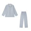 日式纯棉家居服 2025秋冬新款长袖开衫长裤条纹印花休闲可外穿睡衣套装 商品缩略图4
