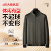 【DPF】大依优型大码男士针织衫开衫外套拉链保暖秋季百搭时尚休闲针织开衫针织衫商务轻奢气质 商品缩略图3