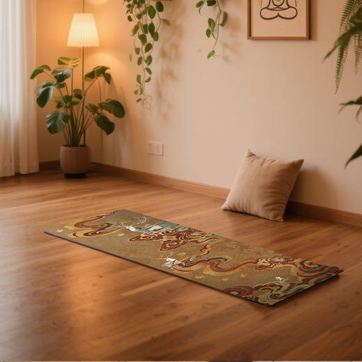 壁虎新款【印花垫-梦回敦煌】天然橡胶印花瑜伽垫【5天发货】 商品图6