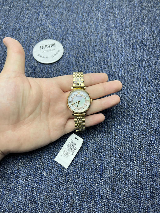 原单阿玛尼Ar1907 黄金摩天轮 女士腕表
机芯：原装进口石英机芯 商品图8