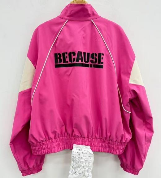 ZC&翻领拼色字母图案外套50817（红）秋季 253020480321 商品图1