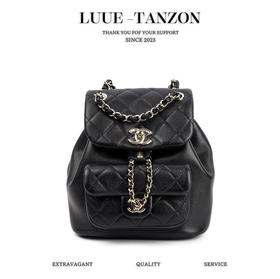 香奈儿-23P新款Duma双肩牛皮四色双尺寸（HH）