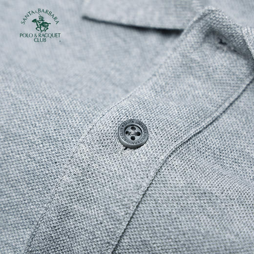 【大都会店】圣大保罗 基础款莫黛棉珠地长袖POLO衫-PS25KT101M 商品图4