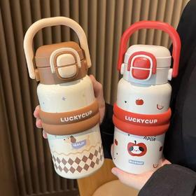 希泰双饮提手保温杯550ml（四色均配随机）（250739）