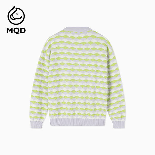 【MQD】女童秋季精致提花纹理针织衫外套 商品图4