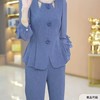 JX0193早秋季套装女2025新款穿搭一整套中年妈妈气质两件套裤 商品缩略图1