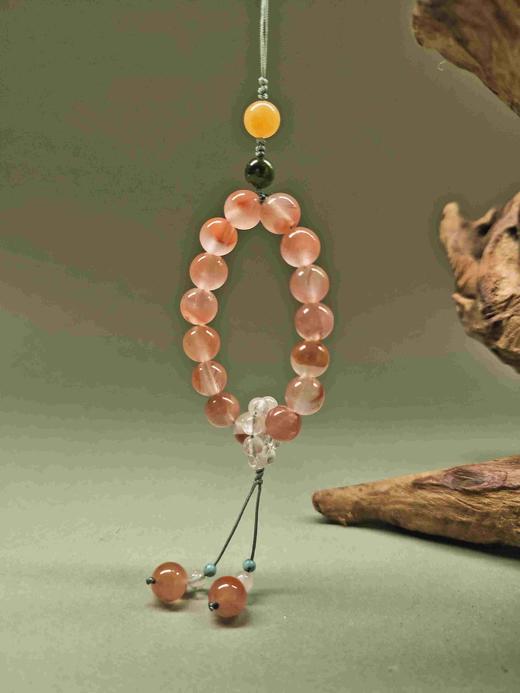 南红碧玉滴流手机链 商品图4