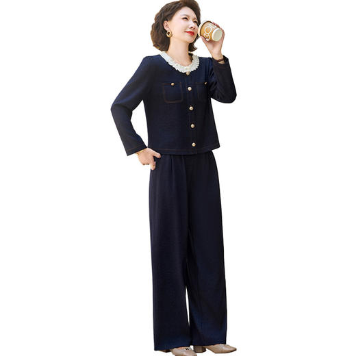 FW 170套装休闲时尚洋气春秋小香风两件套 商品图4