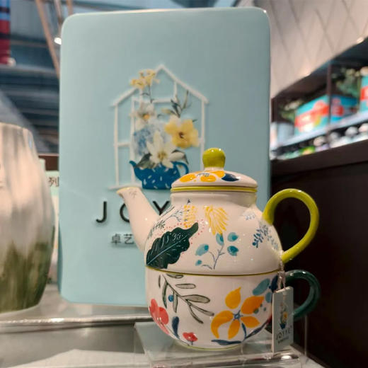 【超市】JOYYE绘彩茶具绿色-2件套 商品图0